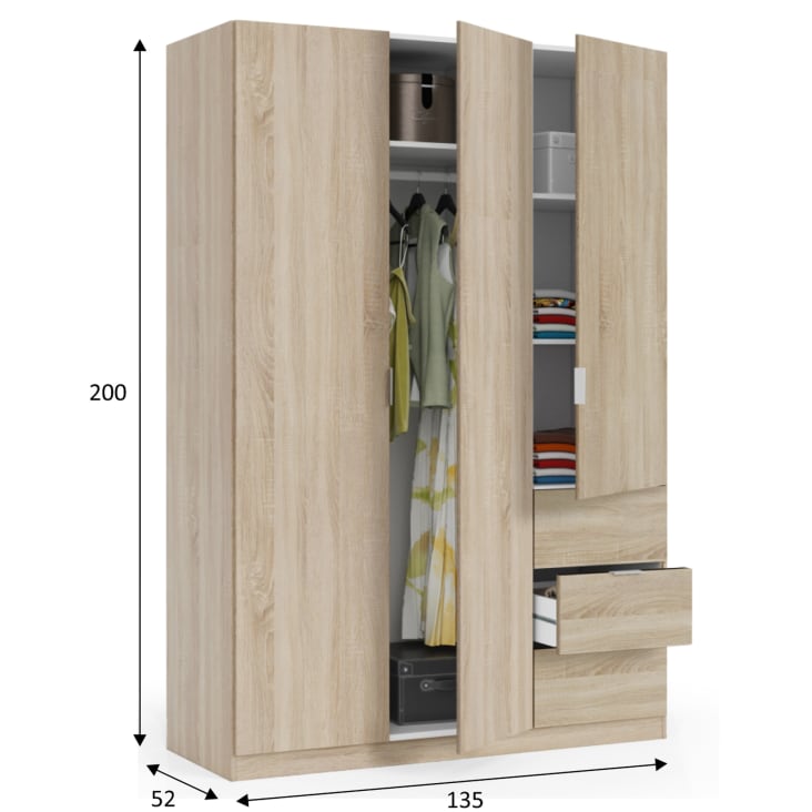 Las mejores 110 ideas de Armarios de madera en 2024  armario de madera,  ropero de madera, closet de madera