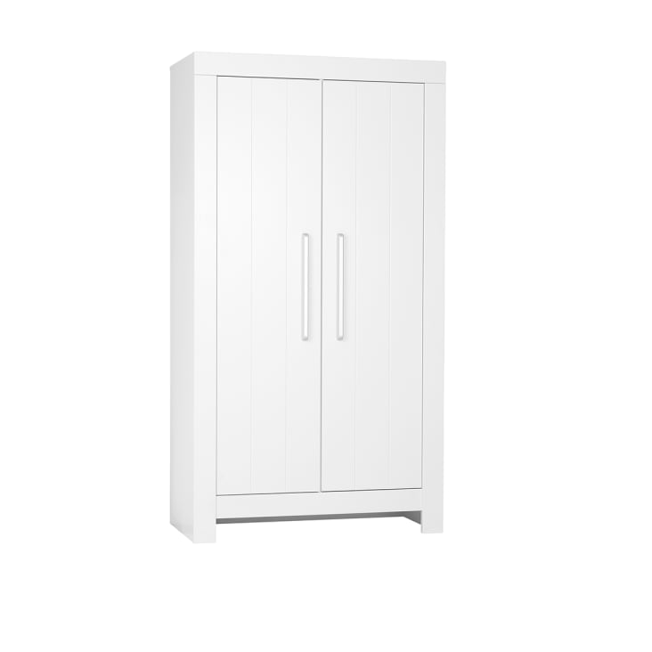 Armoire 2 portes blanc-Calmo