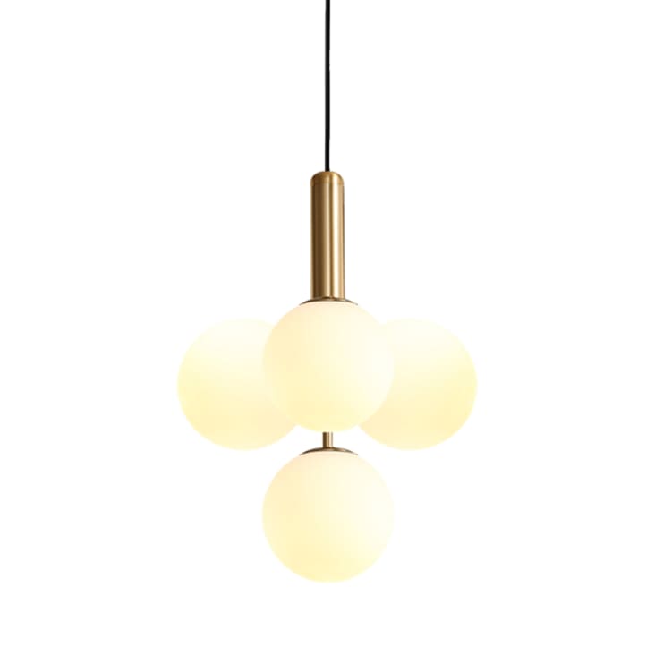 Collana con perle e pietre semipreziose, lunghezza 85 cm - RIVIK