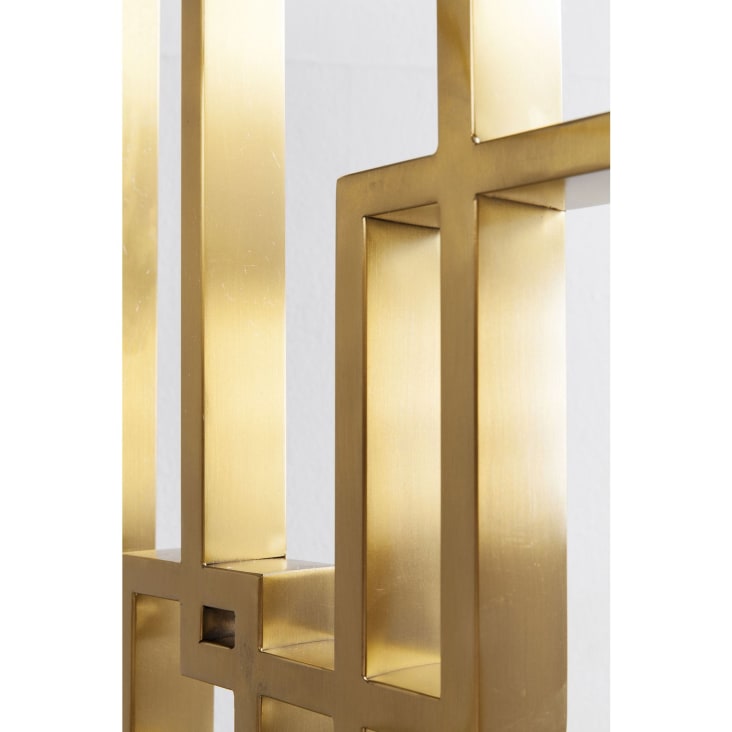 Estantería dorada Loft Gold Kare Design【Estantería para salón】