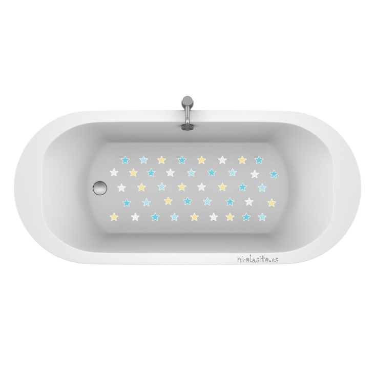 S&X Adesivi Antiscivolo Per Doccia E Vasca – 12 Pezzi A Forma Di Fiore Rosa, 12x11,5 Cm, Autoadesivi, Sicurezza In Bagno