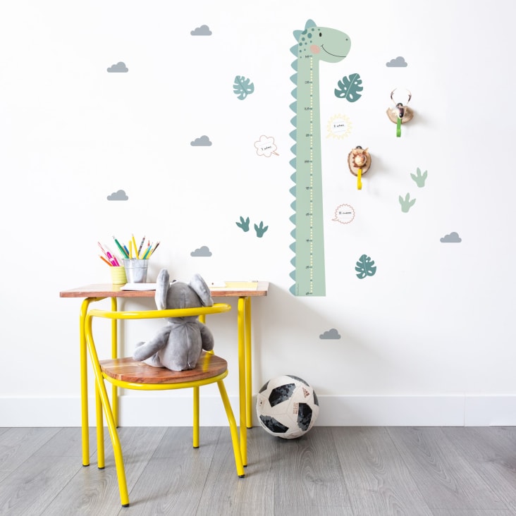 Bieco | decoracion habitacion infantil | decoracion pared madera | liston  madera | medidor altura | medidor altura niños pared | vinilo medidor