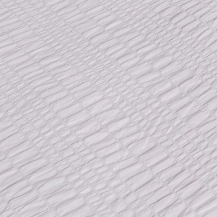 Funda Nordica microfibra bambula Blanco (220 X 220 cm) Cama de 135  SEERSUCKER