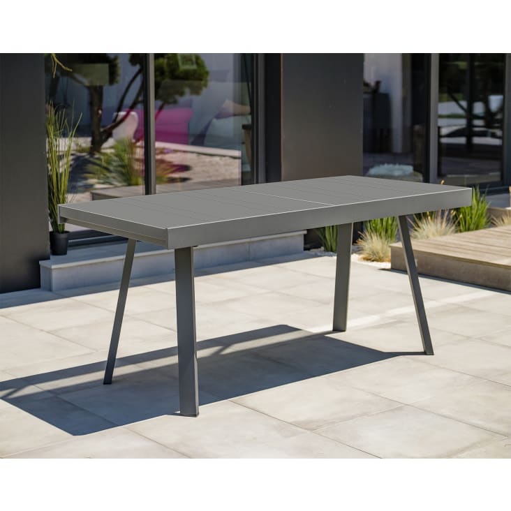 Table de Jardin Extensible en Aluminium Stockholm 200/300 cm - DCB