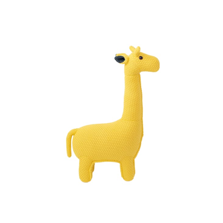 Peluche mini-girafe 100% coton jaune AMIGURUMIS MINI