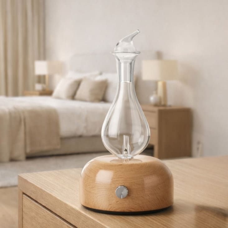 Diffusore Aeratore In Legno Naturale Per Acquari Marini E D'acqua Dolce | Pietra Porosa Per Ossigenazione Fine E Uniforme
