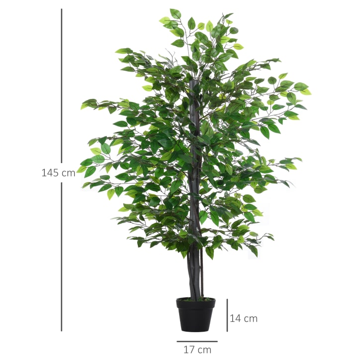 Árbol Ficus artificial para la decoración de interiores - China Árbol  artificial y Árbol artificial artificiales Ficus precio