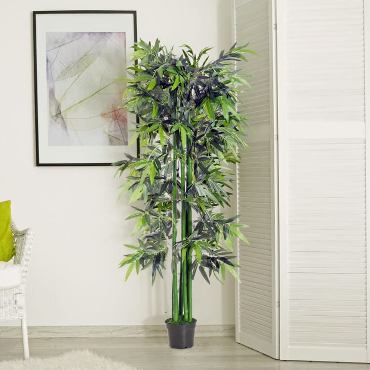 Planta artificial Bambú de interior alta 180 cm