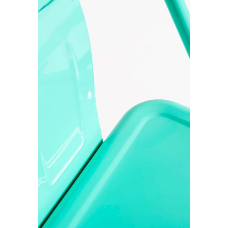Taburete verde menta industrial,vintage en acero reforzado-Torix cropped-6