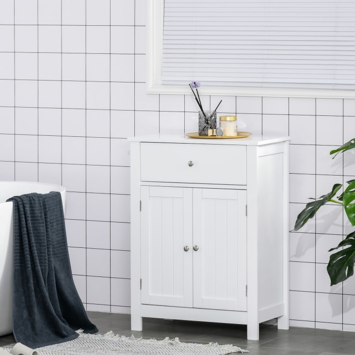 Armario de baño 60 x 30 x 80 cm color blanco cropped-2