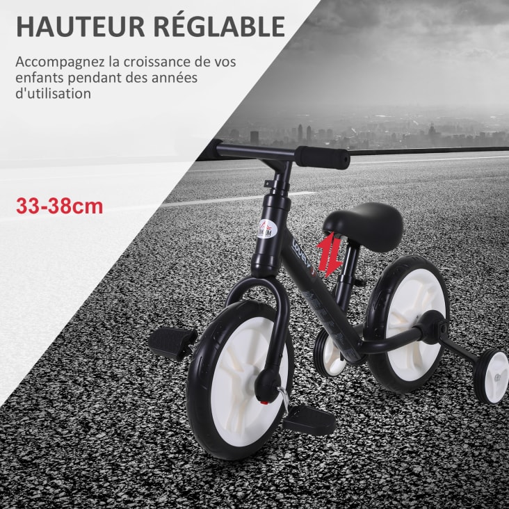 Tricycle Enfant Multi-équipé Siège Réglable Métal à Prix Carrefour