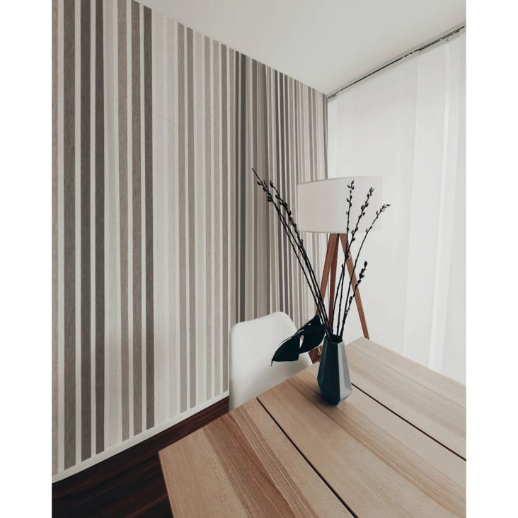 Papier peint panoramique colorful striped beige 510x250cm cropped-3