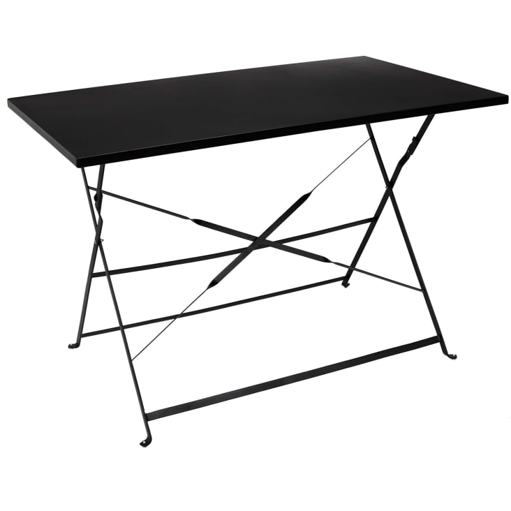 Table haute pliable Market - Noir - 140cm - Ibiza – La Maison d'Ibiza