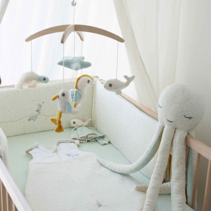 Tour de lit traversin pour lit bébé / enfant