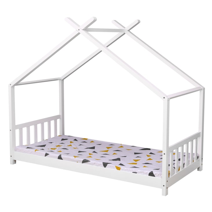 Barrière de lit enfant bois 35 x 127 cm Audrey Vernis naturel - Made in Bébé