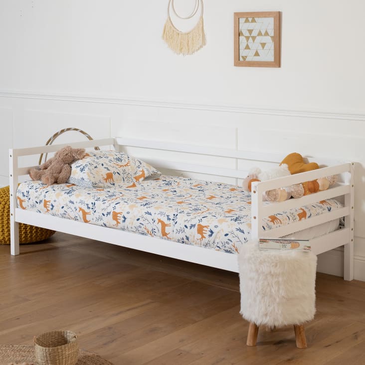 Banco cama infantil con cajones 190 x 90 cm blanco Jules