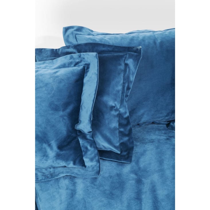 Assise pour canapé rétro bleu pétrole - Lullaby - Kare Design