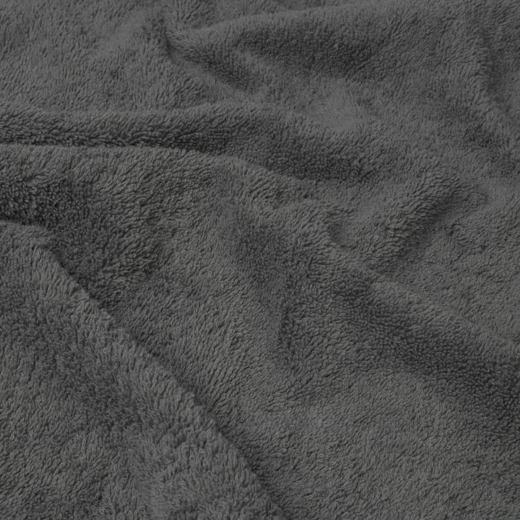 Toalla baño algodón egipcio gris 70x140