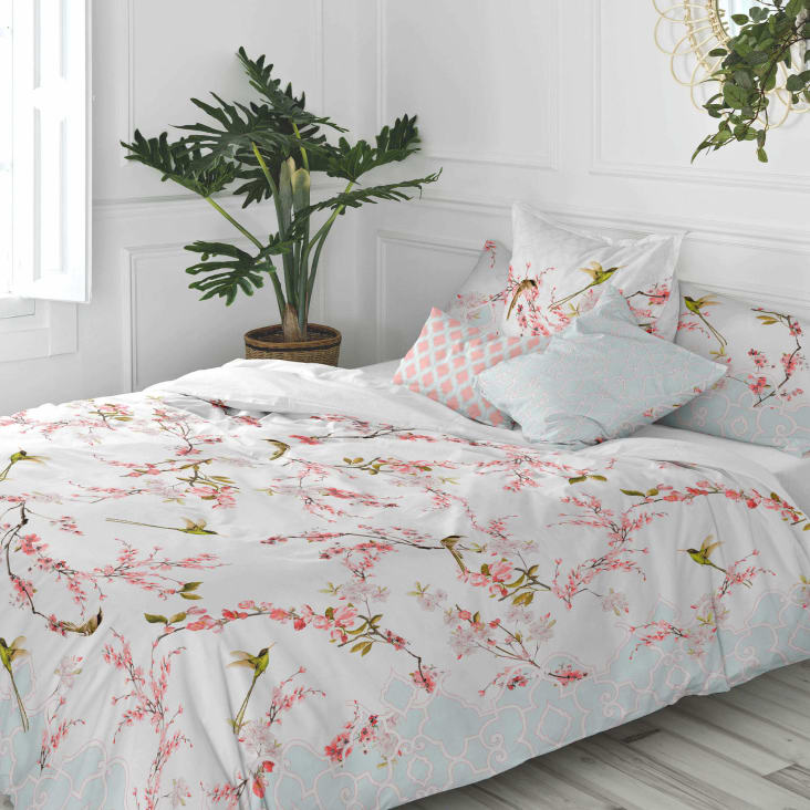 Funda nordica 100 algodon multicolor 220x220 cm cama 135 140 Sakura Maisons du Monde