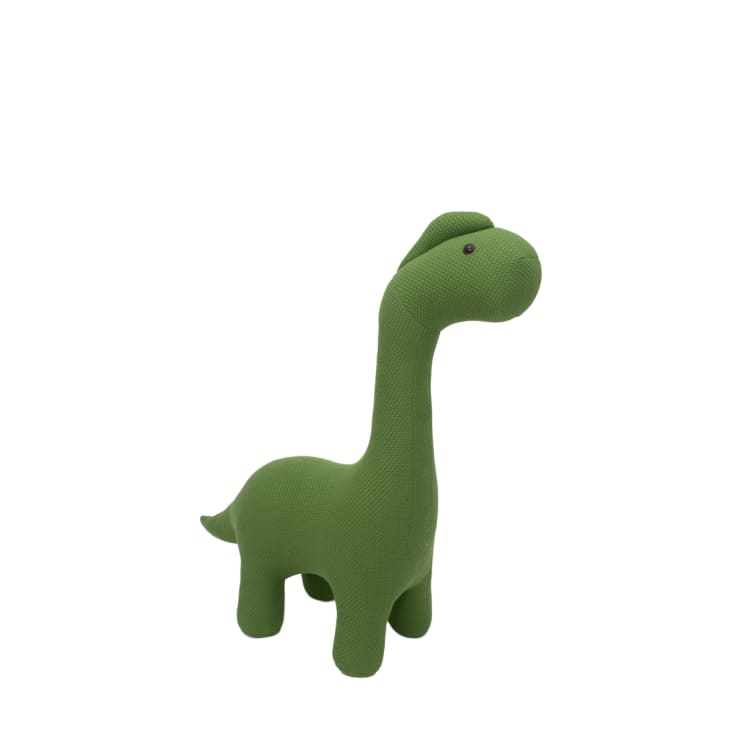 Maxi dinosaure en peluche siège en 100% coton vert-AMIGURUMIS MAXI