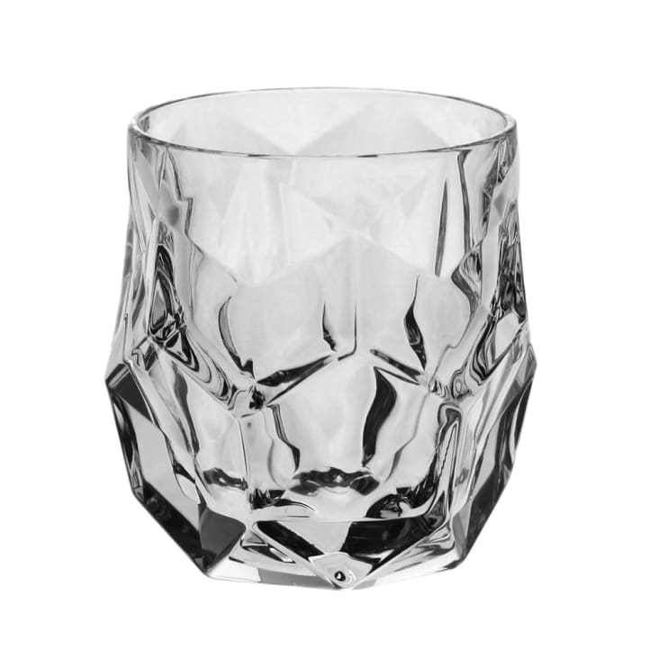 Lot de 6 verres à whisky   32 cl en cristal  transparent