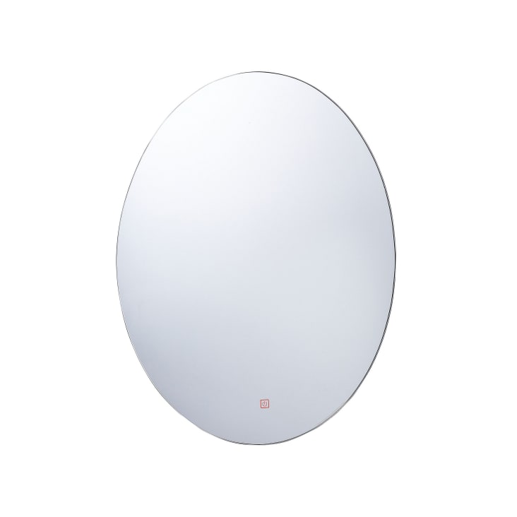 Specchio ovale da parete a LED 60 x 80 cm