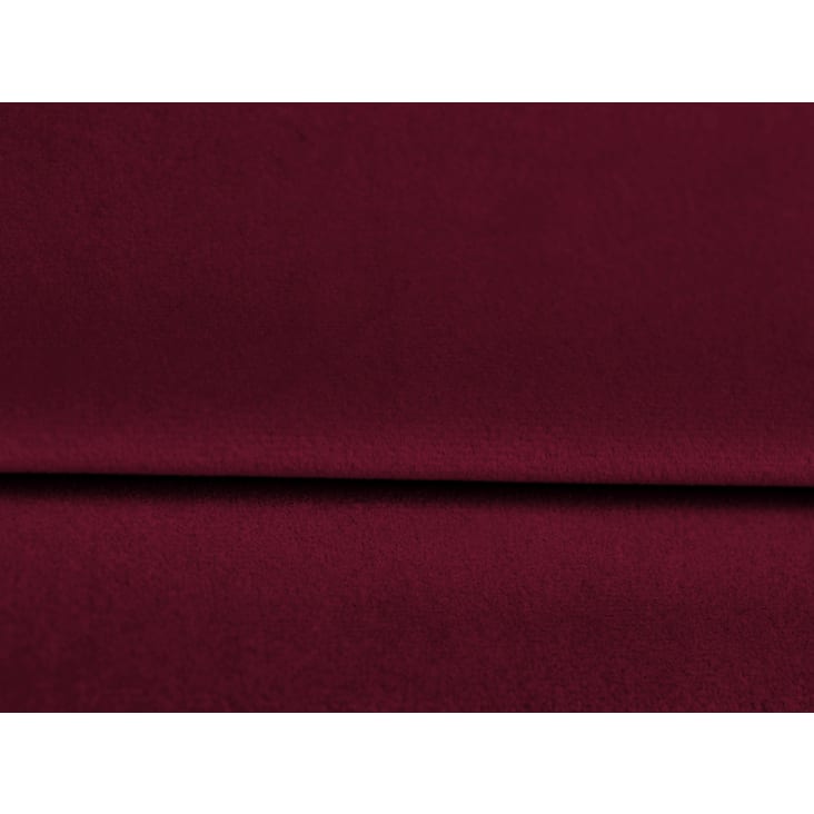 Canapé 3 places en velours rouge-Rutile cropped-6