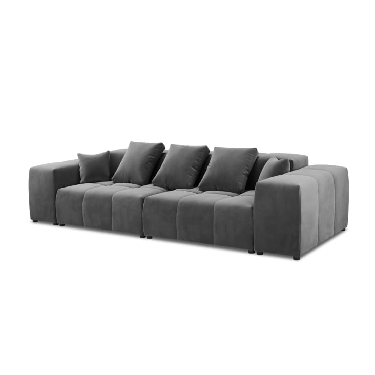 modulares Sofa aus Samt