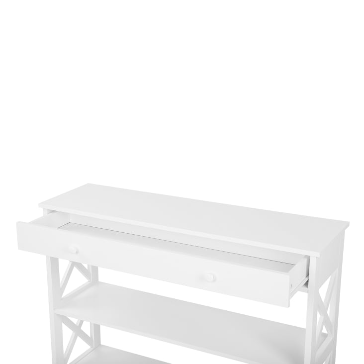 Console bianco 100 x 30 cm Montgomery