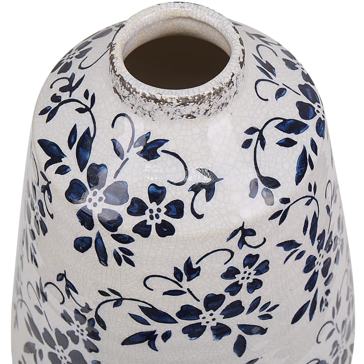 D'vine Dev Keramik-Vase Mattweiß – Minimalistisches Design, 20,3 Cm Hoch, Für Frische Oder Trockenblumen