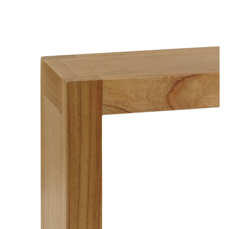 CLP Beistelltisch Morristown Rund - Handgefertigt Aus Massivem Mindi-Holz