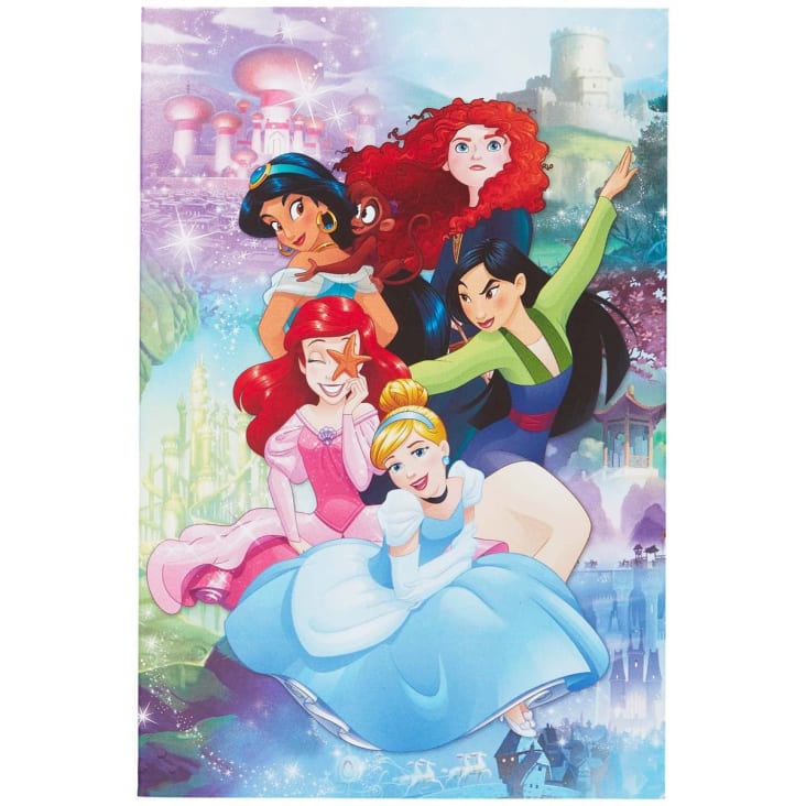 Carte joyeux anniversaire princesses Disney. Réf. 109