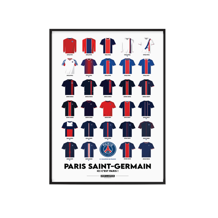 Serviette Bain ou plage supporter Paris Saint Germain PSG vintage Retro  Football