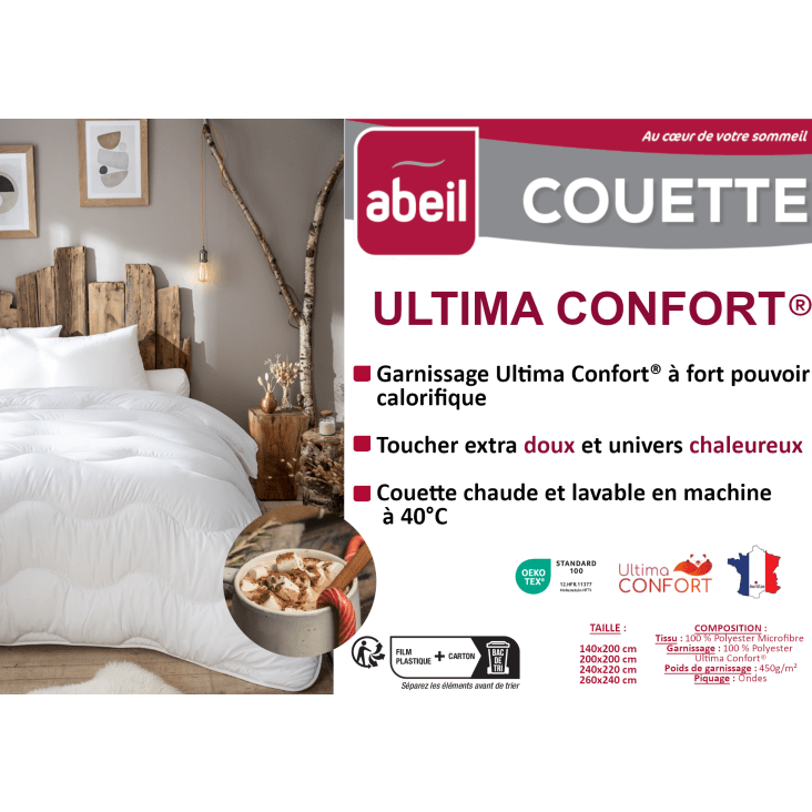 Couette Ultima Confort 200x200 Cm