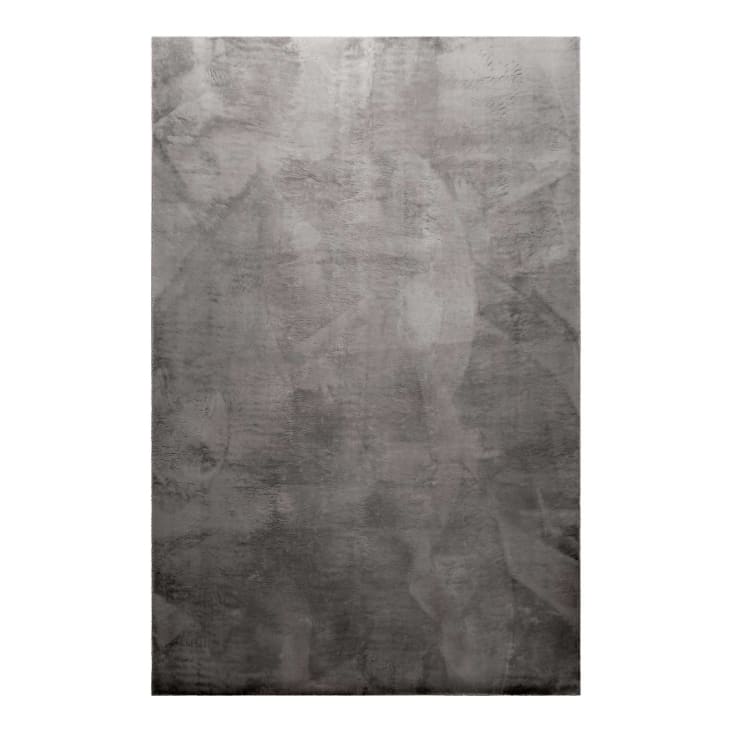 Tapis tufté mèches rases (15mm) gris 160x225-Villa rosso