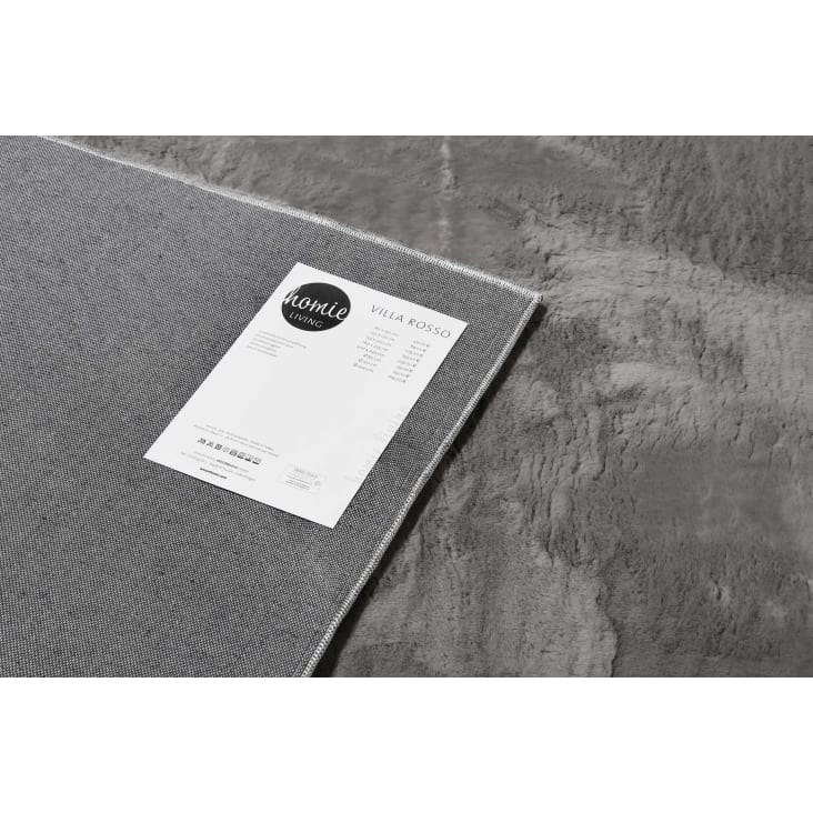 Tapis tufté mèches rases (15mm) gris 160x225-Villa rosso cropped-3