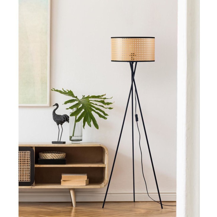 Lampadaire de salon design à 3 pieds métal/plastique - Zuiver