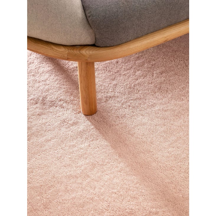 Tappeto di lana rosa 120x170 BENT