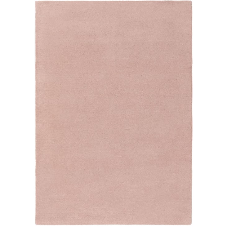 Tappeto di lana rosa 70x140 BENT