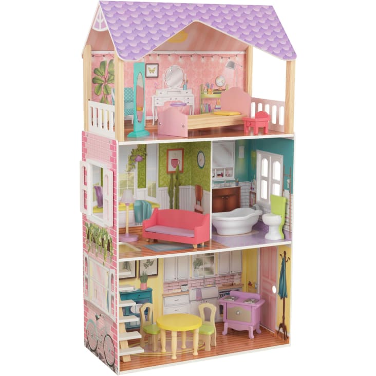 Maison de poupées en bois poppy