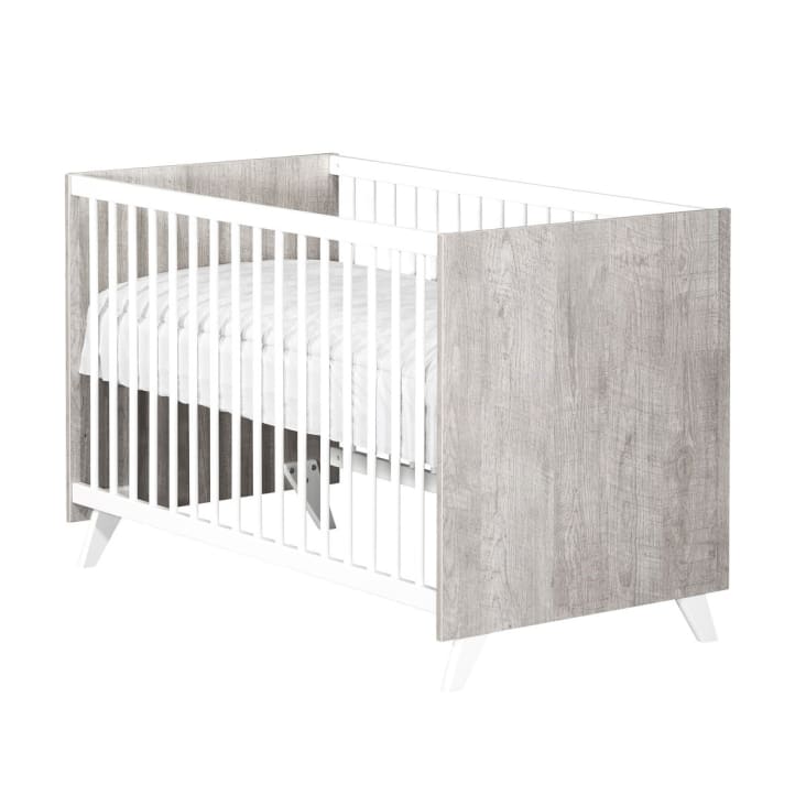 Lit bébé 60x120 cm Access bois blanc - Made in Bébé