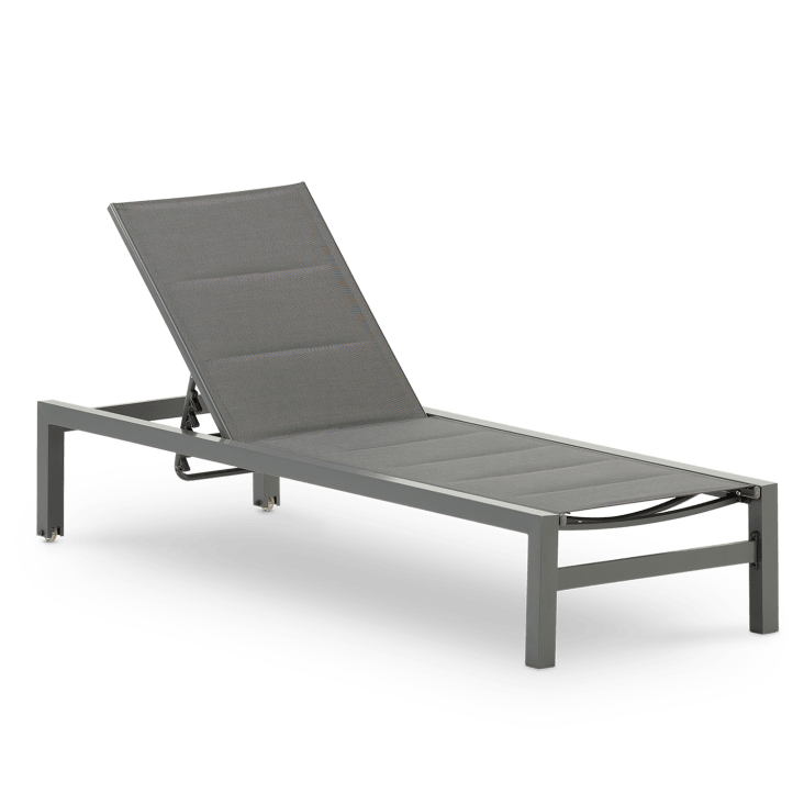 Olmeta - Set Di 2 Lettini Prendisole Reclinabili Con Ruote Grigio Olmeta M25012544 - Foto 11