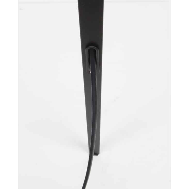 Lámpara de pie con trípode de metal negro-Tripod cropped-8