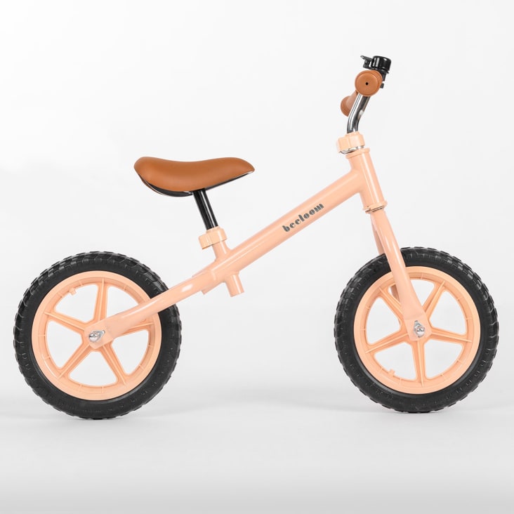 Bicicletta senza pedali per bambini in alluminio rosa cropped-3