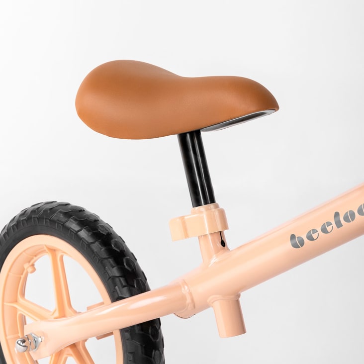 Bicicletta senza pedali per bambini in alluminio rosa cropped-4