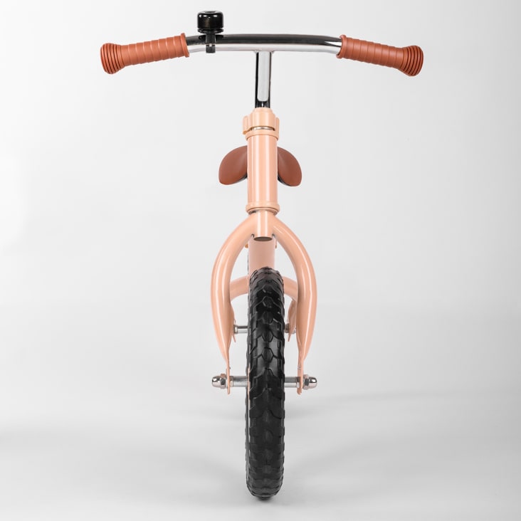Bicicletta senza pedali per bambini in alluminio rosa cropped-5