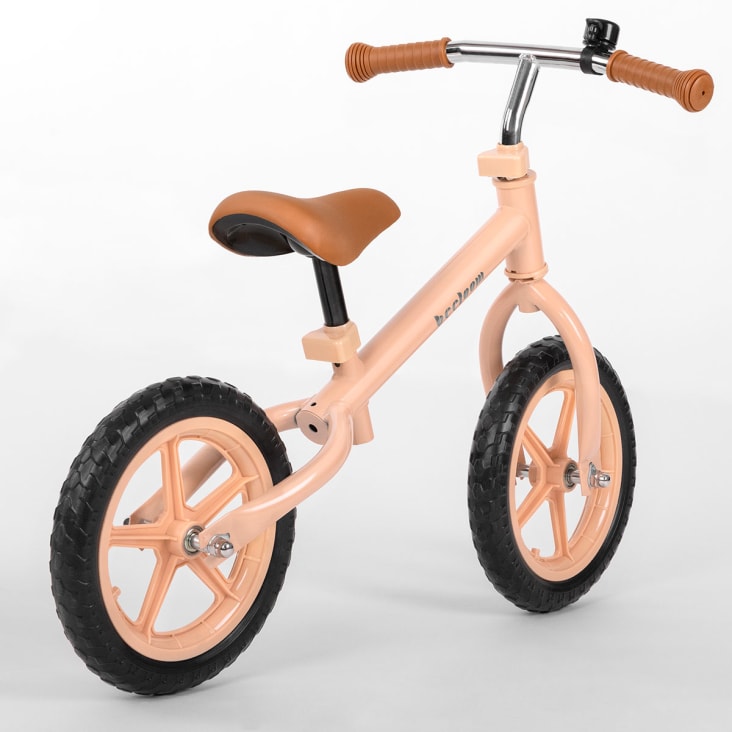 Bicicletta senza pedali per bambini in alluminio rosa cropped-6