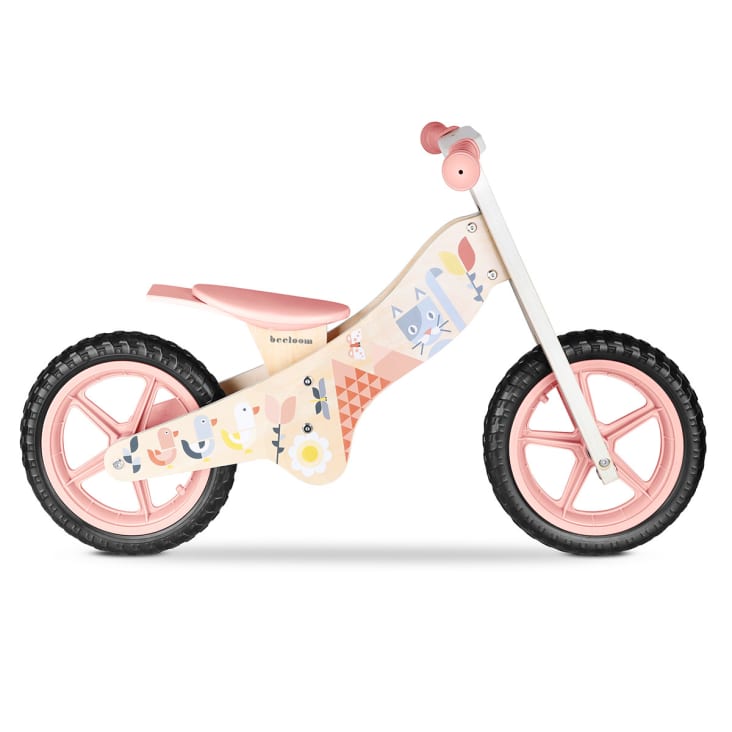 Bicicleta sin pedales de madera rosa Janod: Segura, divertida y perfecta  para el desarrollo motor de tu peque. ¡Ideal a partir de los 2 años!