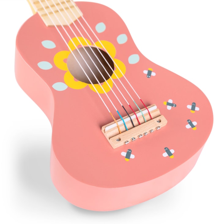 Guitare enfant en bois - Guitare pour éveil musical enfant