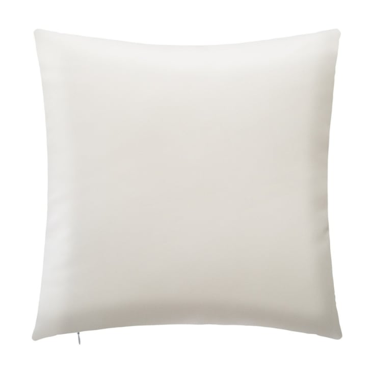 Coussin licorne à pompons polyester blanc 40x40cm cropped-4